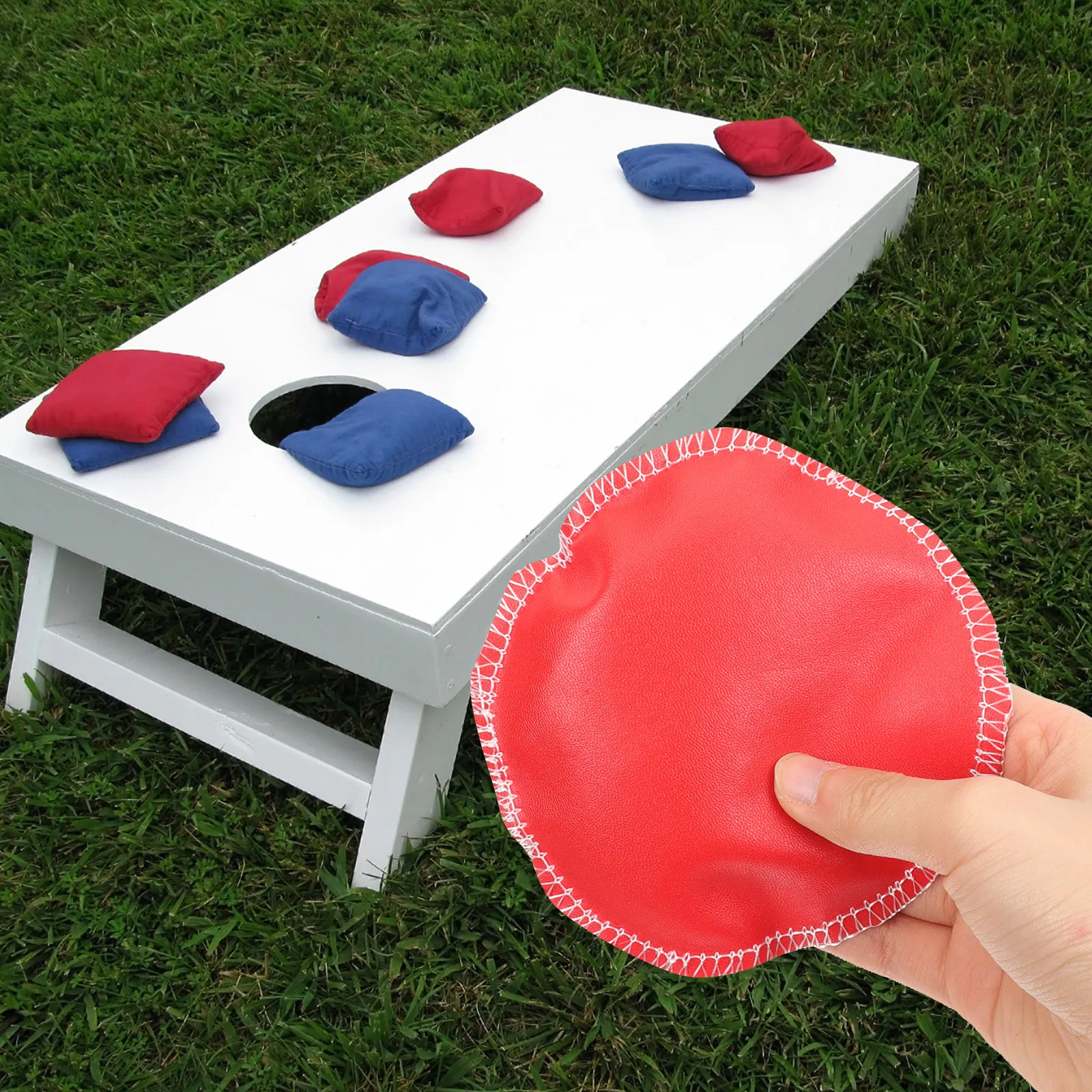 6Pcs Digital Bean Bags High-Grade Throwing Game for Kids Outdoor Interaction Toss Game Supplies Small Cornhole Bags for Family