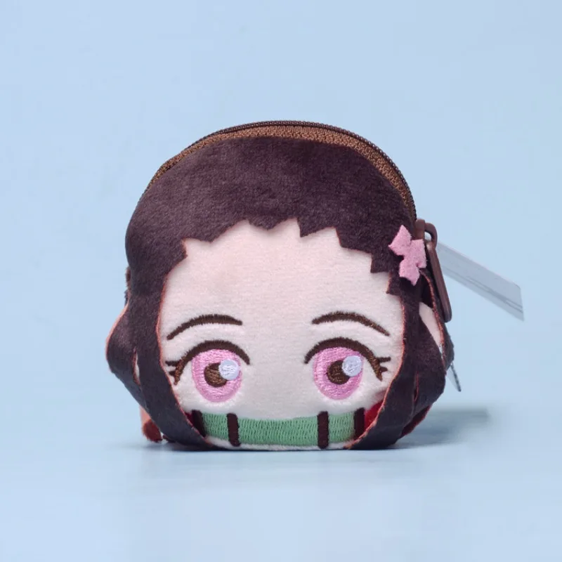 ภาพเคลื่อนไหว อนุพันธ์ Tanjiro Nezuko Zenitsu Inosuke Giyuu Shinobu Kyoujurou Uzui Tengen Push Coin Purse ปัจจุบันสําหรับเพื่อน