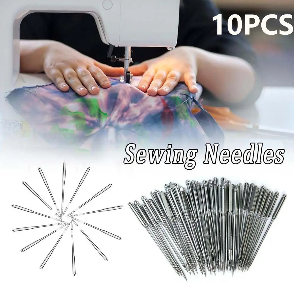 Universal 4 Sizes Household Flat Apparel Craft Sewing Machine Needles Sewing Needles Sewing Accessories Embroidery Tool
