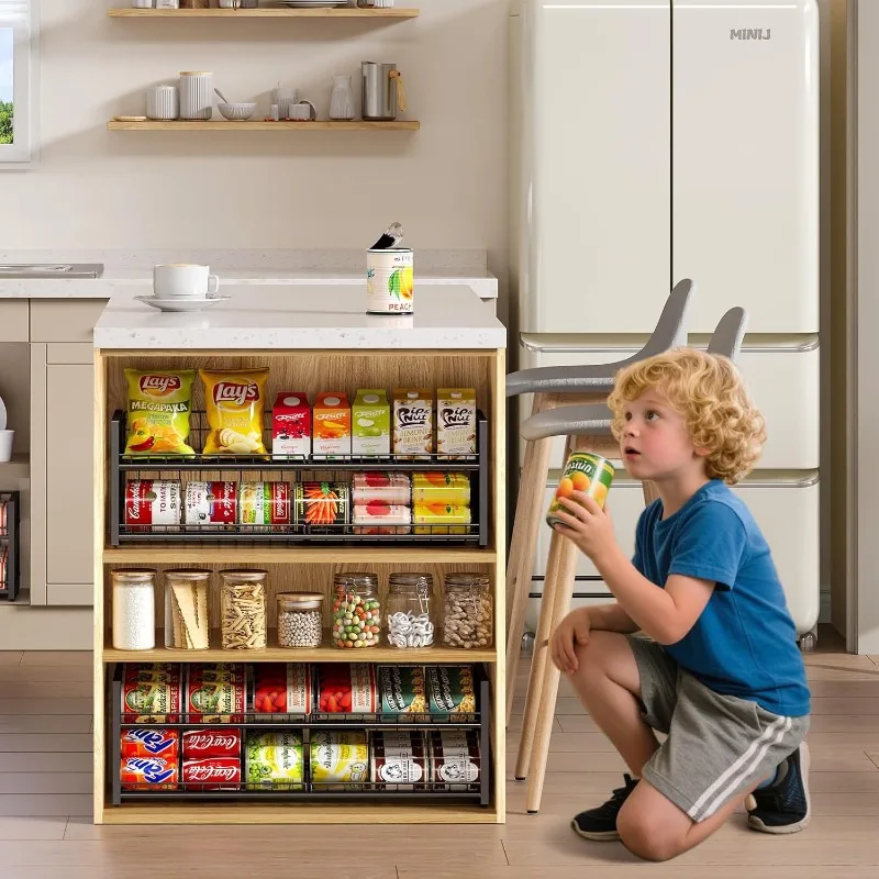 

Two-story stackable pantry Adjustable extra-long tank rack Rugged vertical tank rack