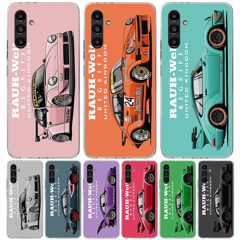 Sports Car Drift RWB 911 964 933 Case Phone Cover for Samsung Galaxy A16 A56 A36 A26 A15 A55 A35 A25 A14 A54 A34 A24 A13 A53 A33
