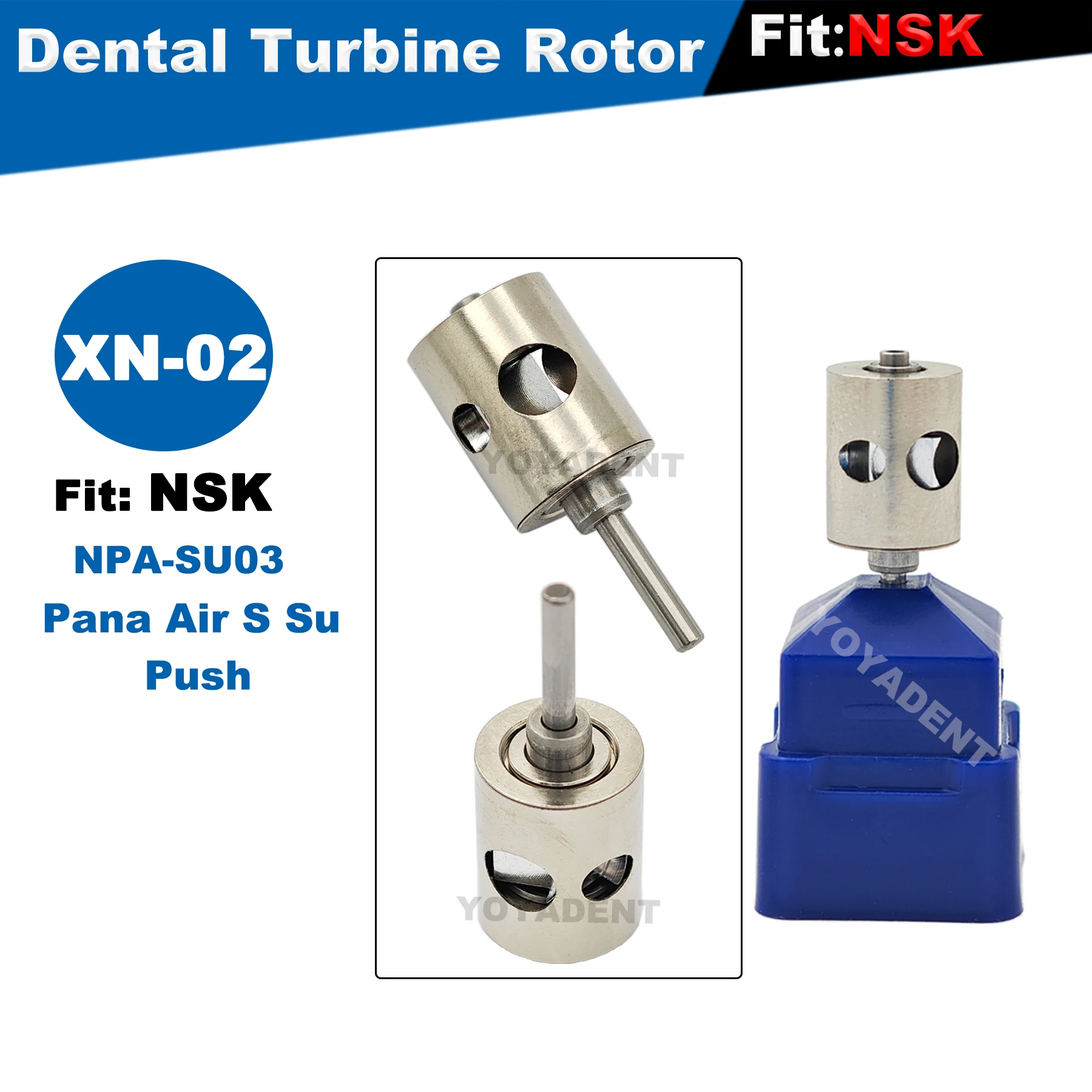 Tandheelkundige Turbine Cartridge Luchtrotor Tandheelkunde Handstuk Accessoires Fit NSK KAVO COXO Hoge Snelheid Handstuk