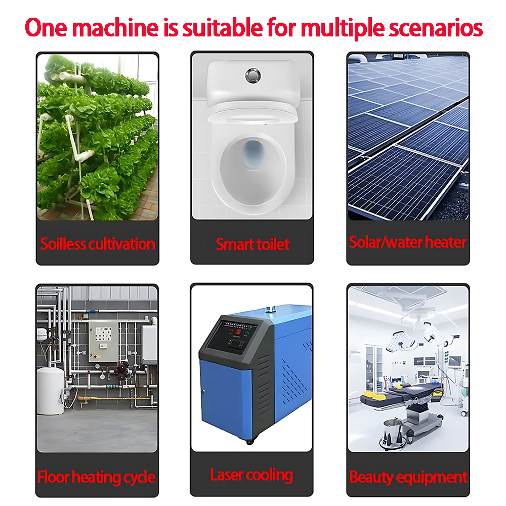 Small Silent Water, Cold and Warm Circulation Pump DC12/24V Brushless Motor Submersible Pump Soilless Hydroponics IP68