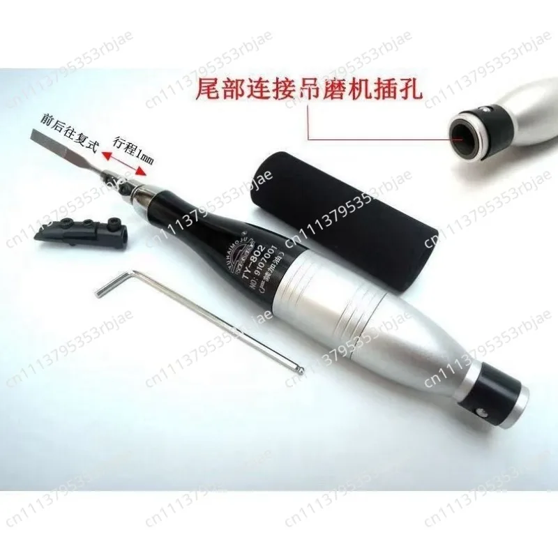 Front and rear electric file machine for hanging grinder Reciprocating ultrasonic file grinder Handle mold polishing machine
