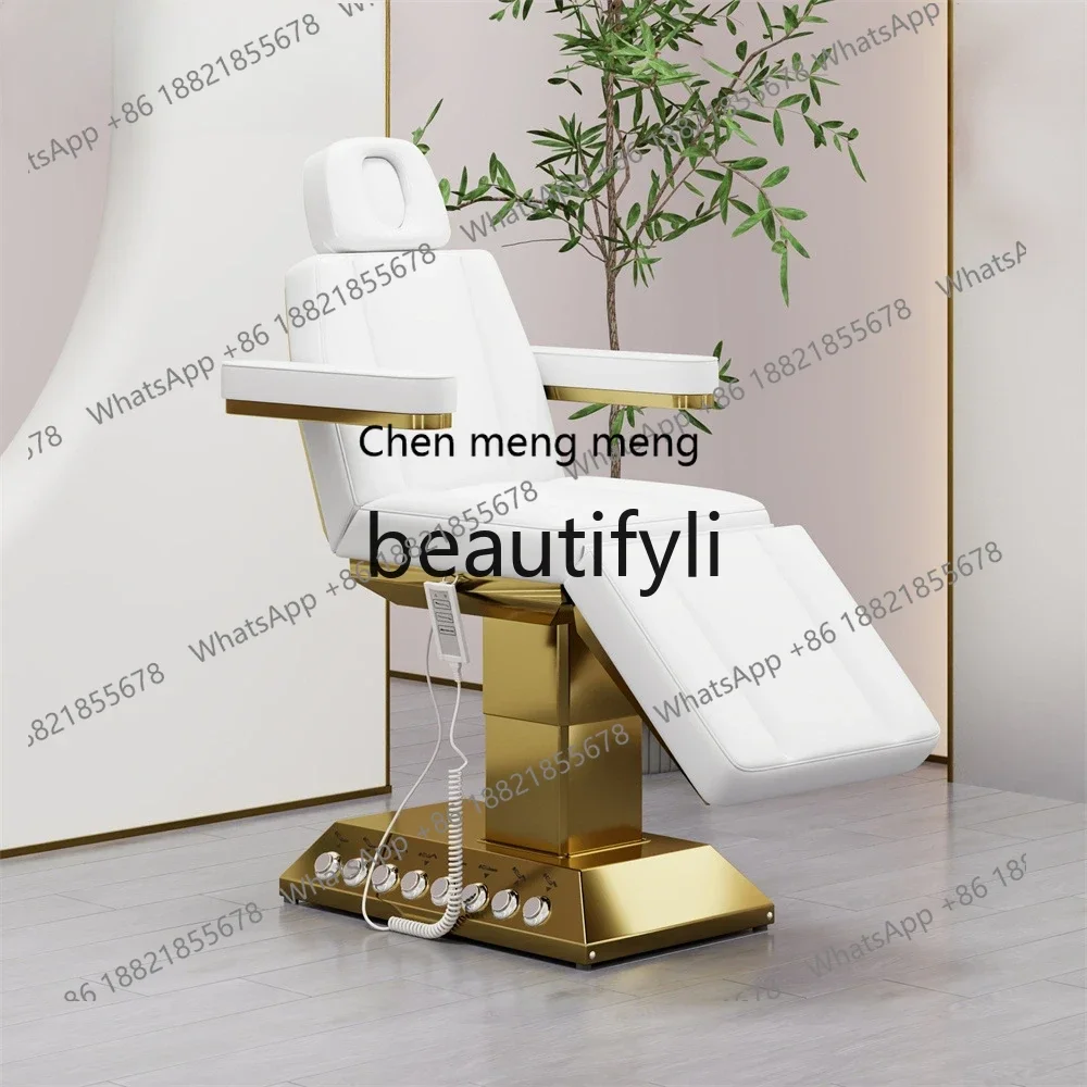 ss8350 New Premium Electric Facial Chair 4 Motor Beauty Massage Bed Beauty Salon Spa Beauty Bed s8350