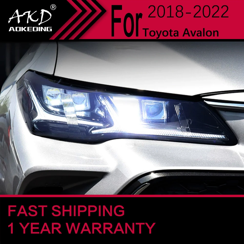 Car Lights for Toyota Avalon LED Headlight 2018-2022 Avalon Head Lamp Drl Projector Lens Automotive