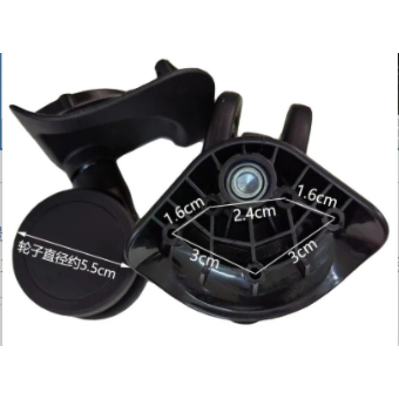 Swivel Caster Wheels Fit For SJTOBOL T26 Suitcase, Trolley Luggage Roller Replacement Spare Parts
