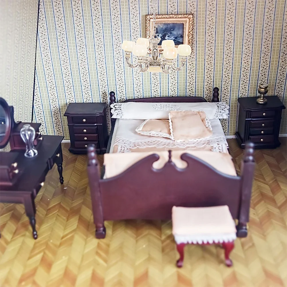 

2 шт. миниатюрный подвесной светильник: реалистичные потолочные светильники для кукольного домика, винтажный дизайн, лампа для дома для детей, моделирование энтузиастов