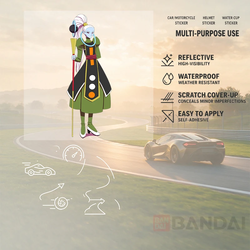Car StickersDecorative Anime Character Sticker Vinyl High Quality for Car Laptop Wall DecorationAuto Decor