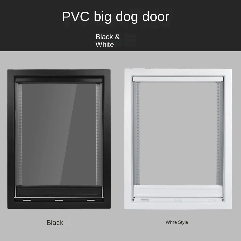 Extra Large PVC Dog Door for Golden Retrievers German Shepherds Rottweilers and Large Breeds, Easy Entry and Exit Dog Door