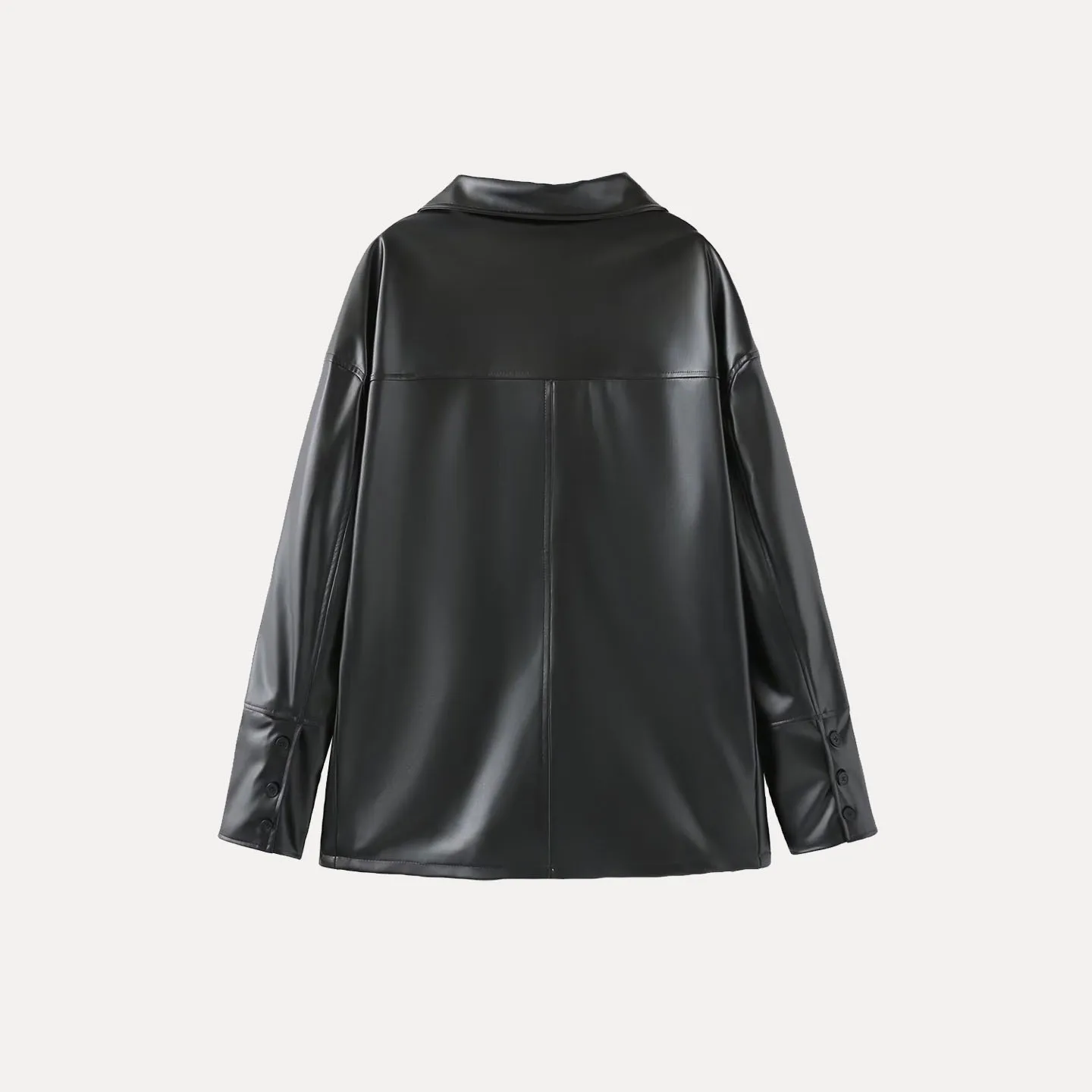 k Sle Pelle Jaet ort irt Colletto Giacca a vento da donna Faion Autunno Nuovo arrivo Z Marca Pendolarismo Vestibilità ampia