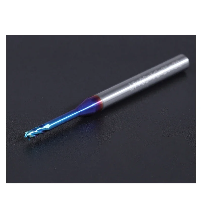 

Precision Miniature End Mill With Long Neck 1mm 1.5mm 2mm 3mm R0.1 R0.5 R1 R1.25 R1.5 Mini Carbide CNC Cutting Tool