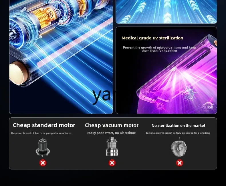 CX small household vacuum machine automatic packaging machine for pumping food preservation