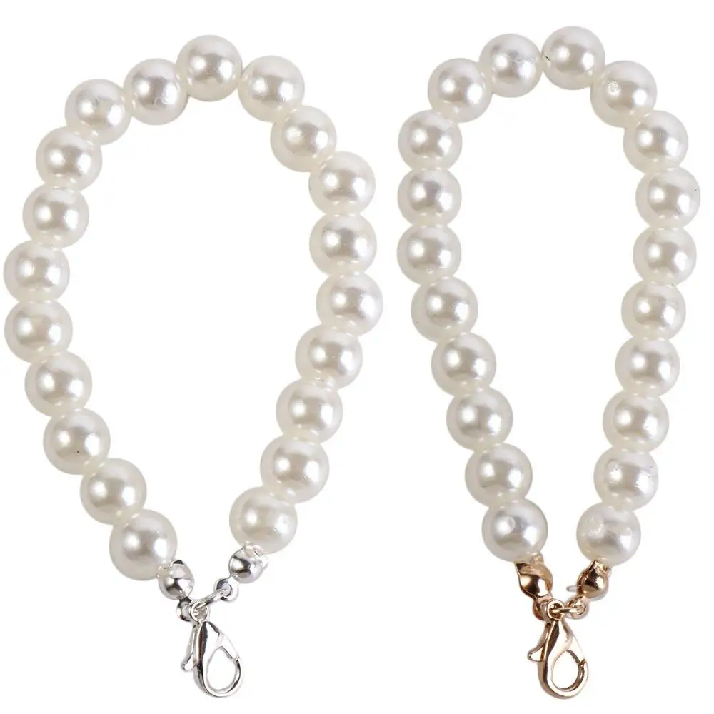 Anti-Drop Mobile Phone Chain Hanging Cord Beaded Pearl Lanyard Anti-Lost Keychain Phone Case Chain Telephone Jewelry