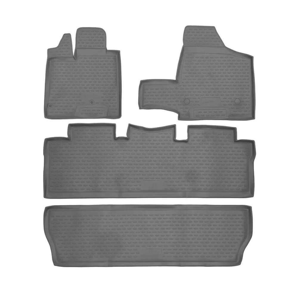 

Floor Mats Liner for Toyota Sienna 2004-2010 Gray 4 Pcs United States