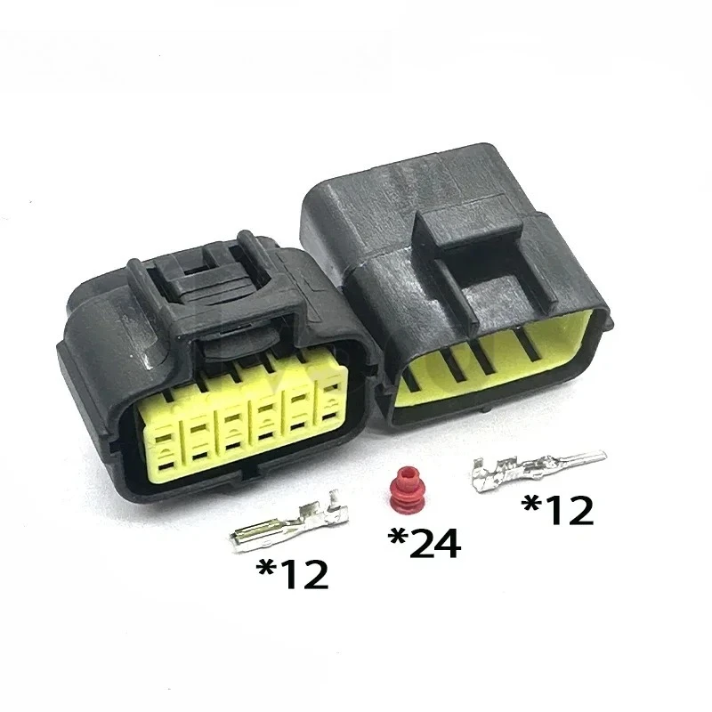 1/2/3/4/6/8/10/12/16 دبوس السيارات 1.8 مللي متر موصل مقاوم للمياه المكونات الكهربائية شاحنة تسخير المقبس 174879-2 174877-2