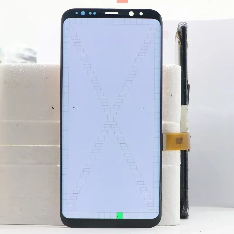 For Samsung Galaxy S8 Plus G955 G955F Lcd Display Touch Screen Digitizer FOR S8+ G955B/DS G955D AMOLED LCD Screen Assembly