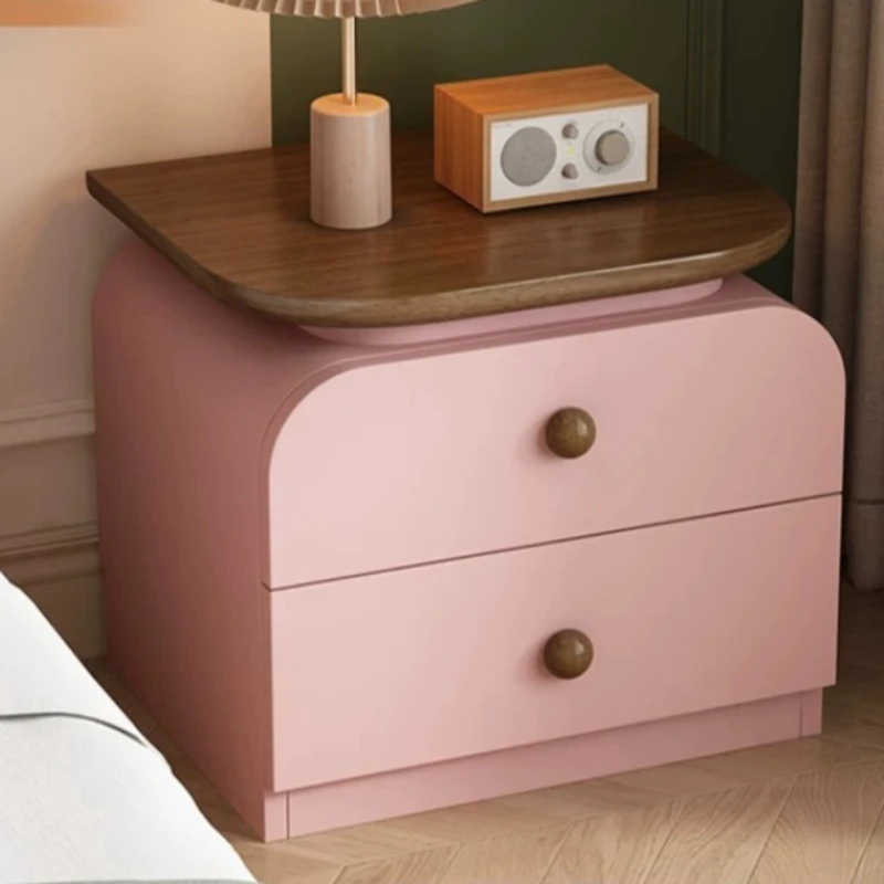 Minimalistic Black Nightstands Storage Classic Narrow Nordic Bedside Tables Drawers Beautifylife Criado Mudo Bedroom Furniture