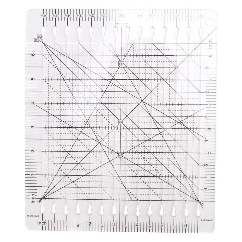 

SEWS-Sewing Ruler Fabric Cutting Ruler Quilting Supplies Tools Sewing Supplies Fabric Cutter Patchwork Template DIY