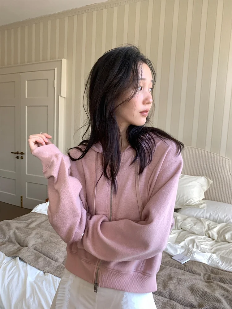 

Белая женская толстовка с вышивкой, оригинальный дизайн, хлопок, маленький размер, идеальная посадка, стильная куртка