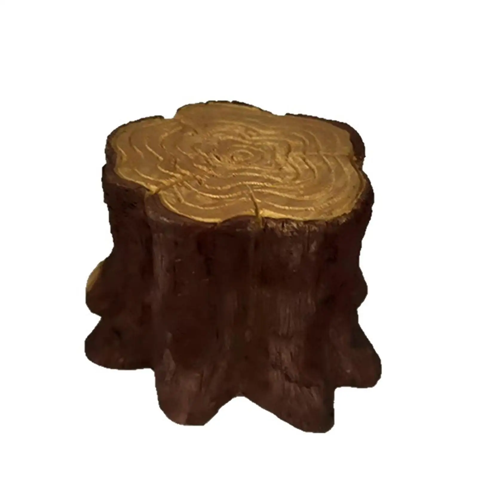 Faux Firewood Lamp Night Decorative Simulation Stump Light Outdoor Patio Garden Lighting Lantern for Camping Party Home