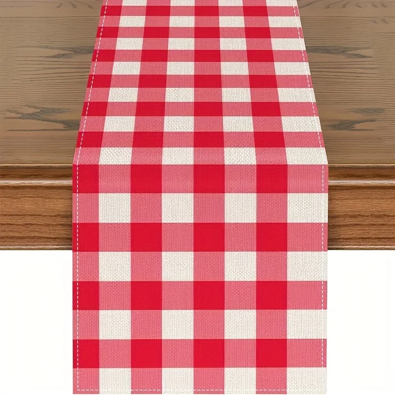Buffalo Plaid Linen…
