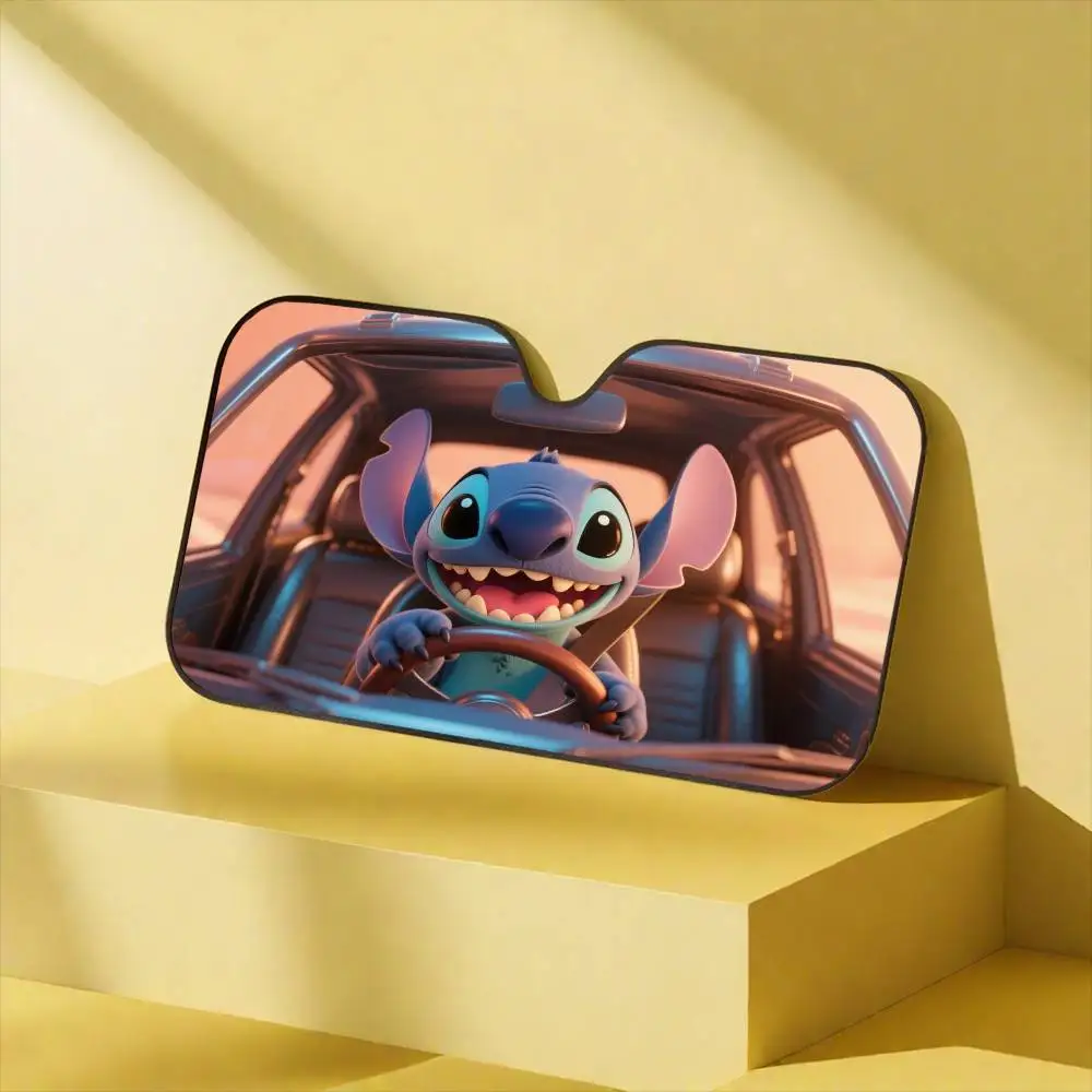 ستائر ظلة للسيارة مضادة للتشغيل ومضحكة للزجاج الأمامي وحماية من الأشعة فوق البنفسجية وواقي تبريد من الشمس الأمامي