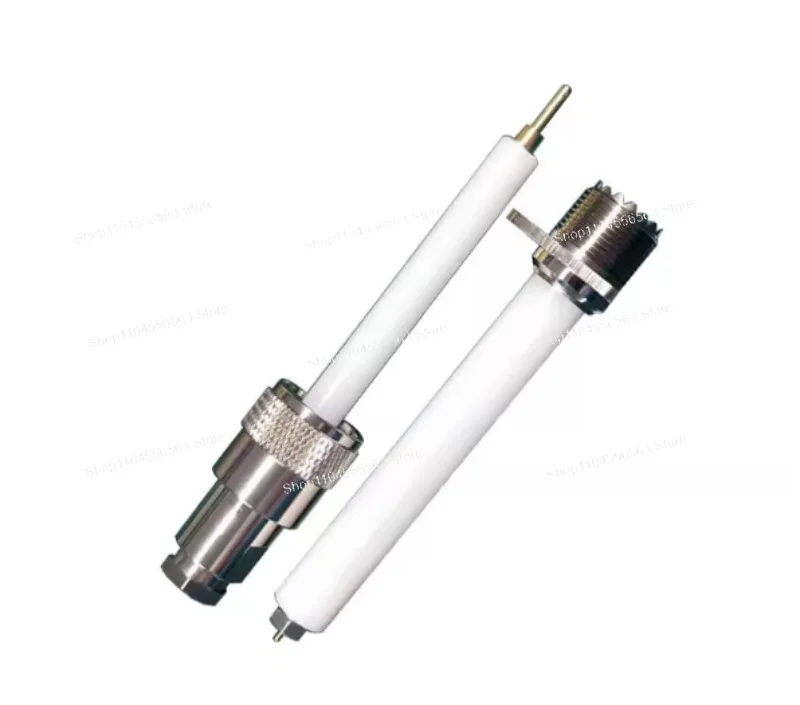 HSB Series RF Coaxial High Voltage Connector 10KV 20KV 30KV 40KV Male Female Set 1 Pin 30A with Ceramic Insulator