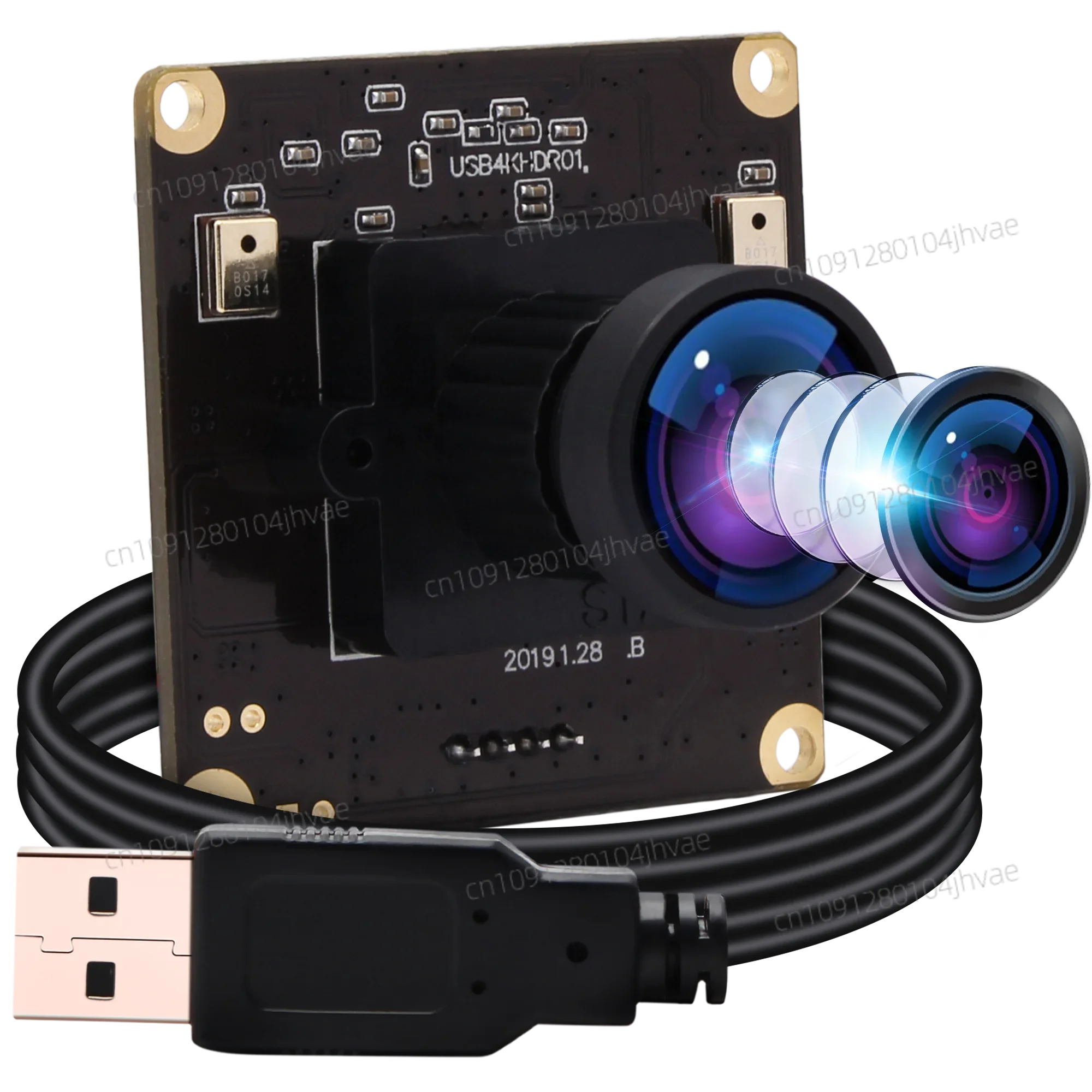 

NEW ELP Wide Angle 4K USB Camera Module with 170 Degree Fisheye Lens High Resolution 3840*2160 Full HD 30fps Webcamera ELP