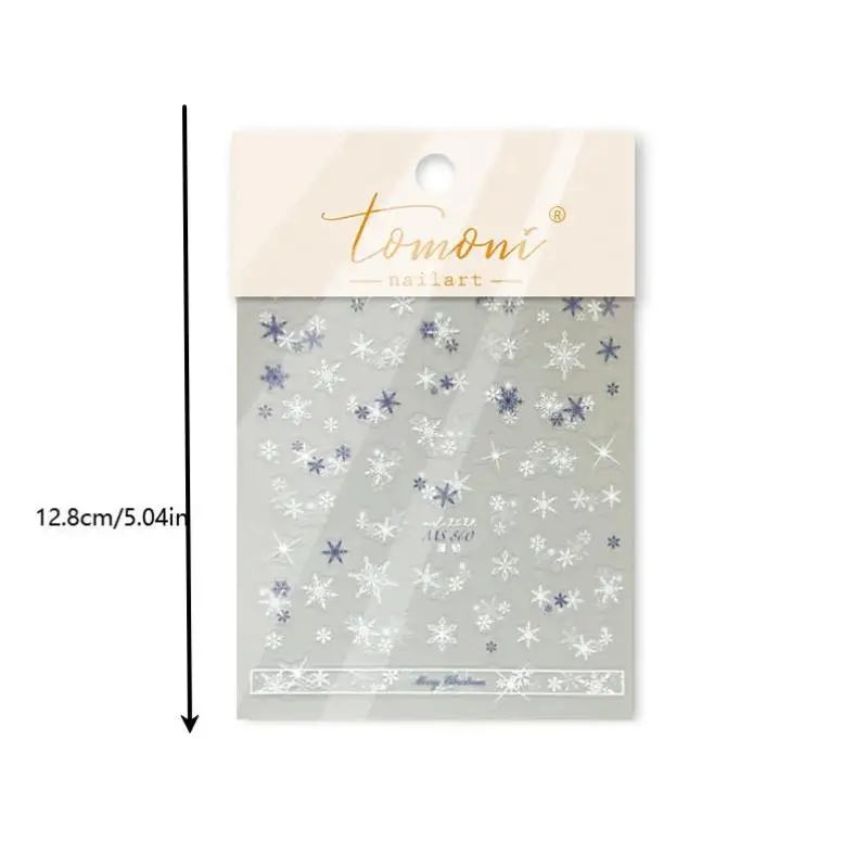 Lace Snowflake Nail Art Stickers Modern Simple Nail Stickers Lace Snowflake Ornament Nail Art Stickers Decoration