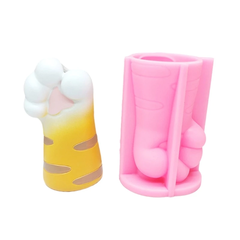 

Paw Shaped Hand-making Silicone Molds Silicone Material for Making Flowerpot Dropship