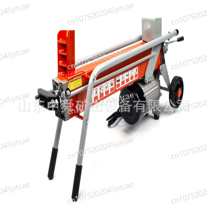 WP-8 Agricultural Household Electro-Hydraulic Wood Splitter Small One-handed Operated Cross Cutter Head Wood Splitter