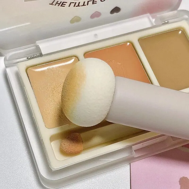 ミニキノコ型コレクターブラシ,柔らかく,化粧品,メイクツール,コンシーラー,実用的