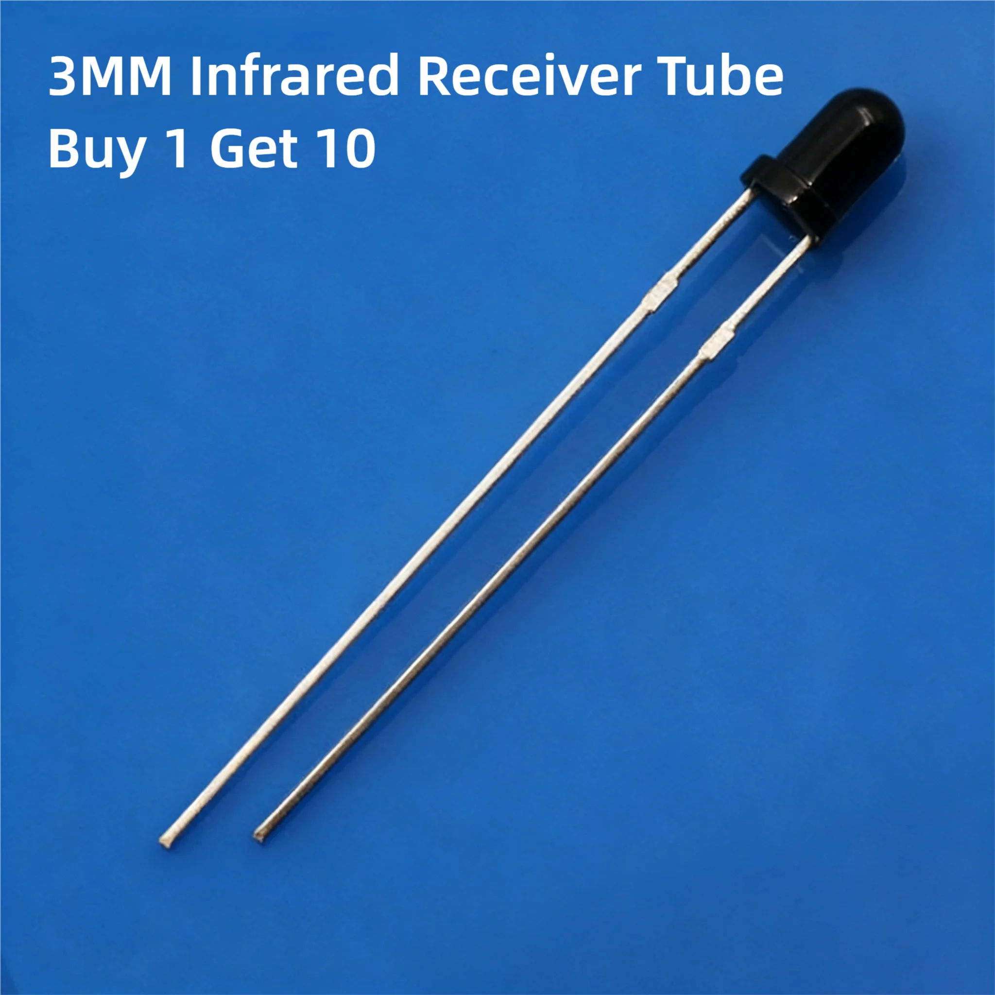 3MM/5MM Infrared Receiving Tube/Emitting Tube Infrared Transceiver Diode Remote Control Sensing Receiving Photosensitive Tube