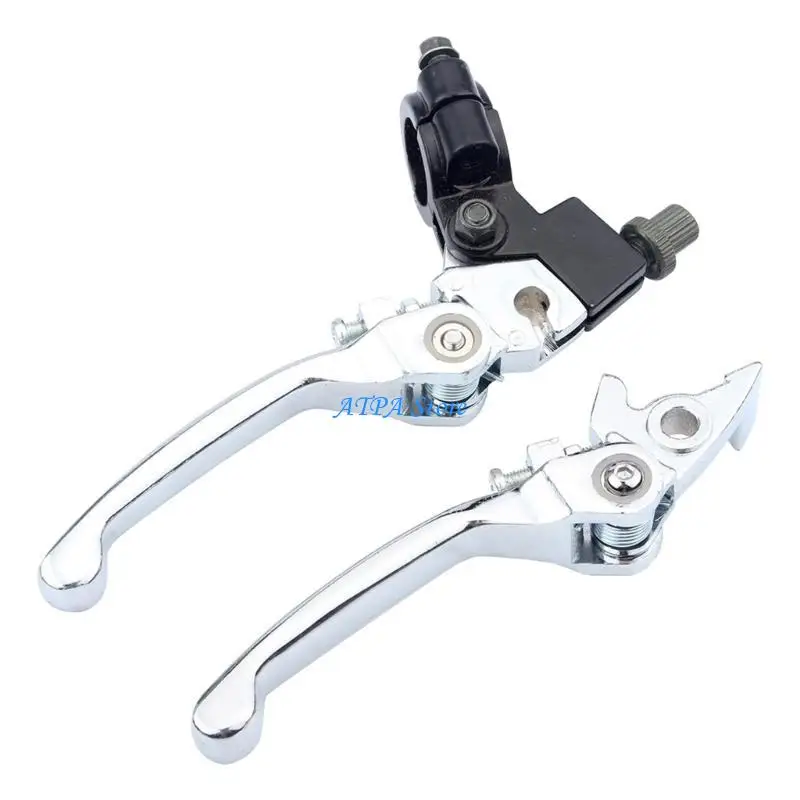 

U13C Motorcycle Handlebar Clutch Brake Lever ATV Folding Brake Lever Replacement