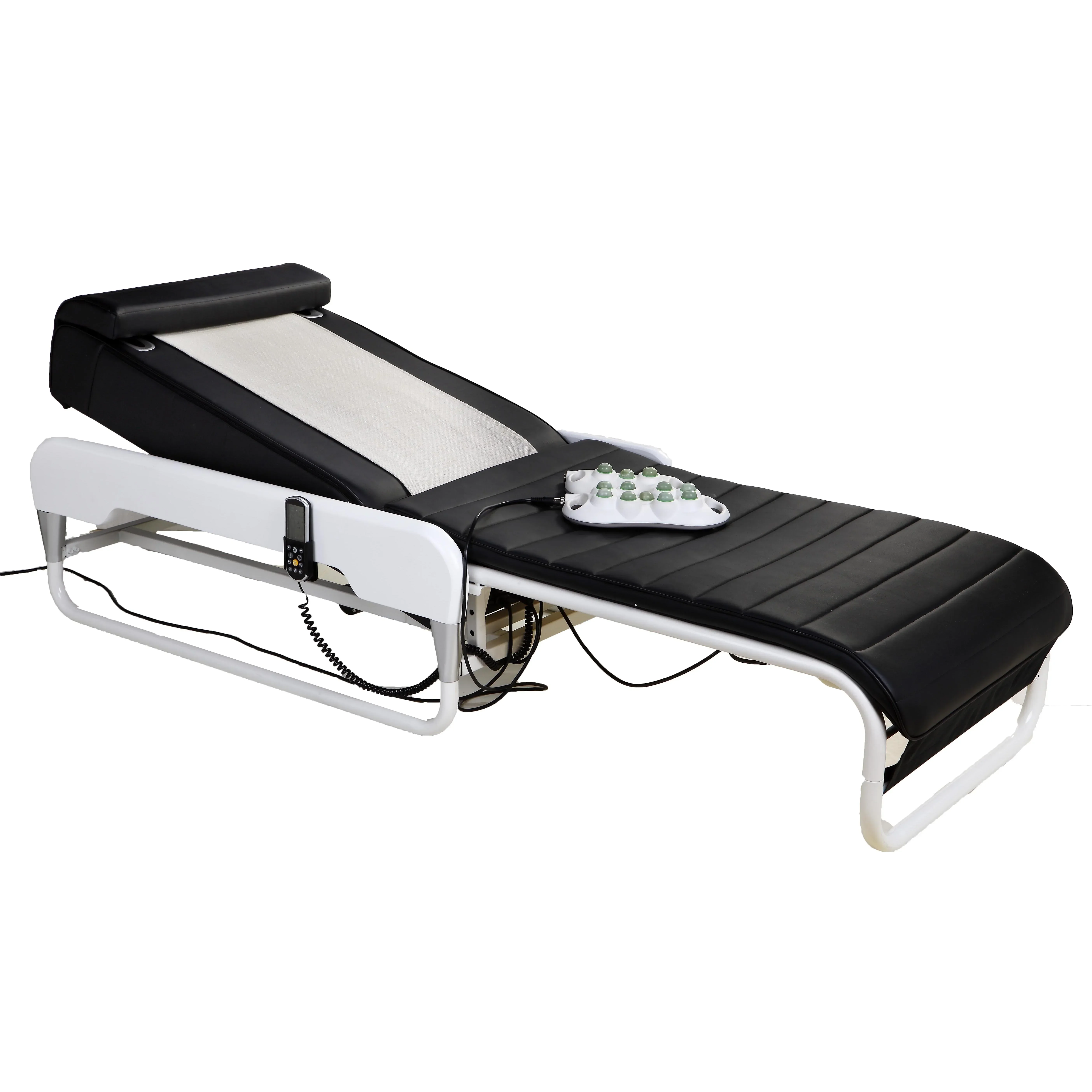 Korea Full Body Acupressure Bed CE Jade Roller Stone Infrared Hade V3 Thermal Massage Bed in Massage Table