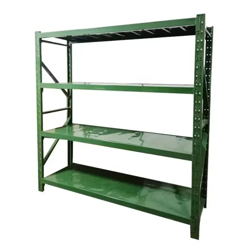 Logistics storage racks are detachable, heavy-duty medium-sized storage racks, and iron racks are easy to assemble