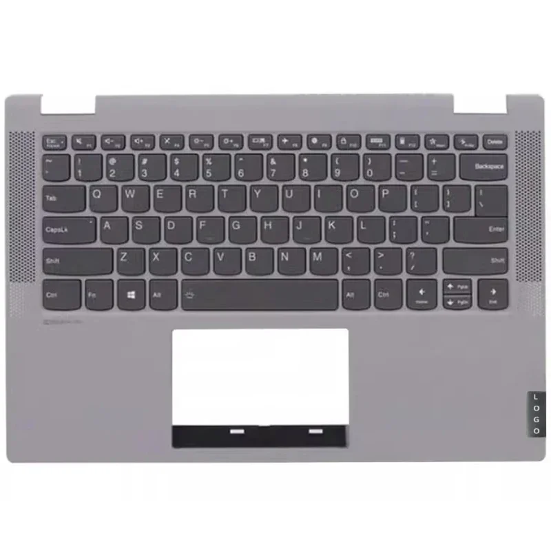 Imagem -06 - Laptop Lcd Tampa Traseira Moldura Frontal Palmrest Superior Caixa Inferior Dobradiças do Teclado Notebook Ideapad Flex 514 Iil05 5-14itl05 Novo