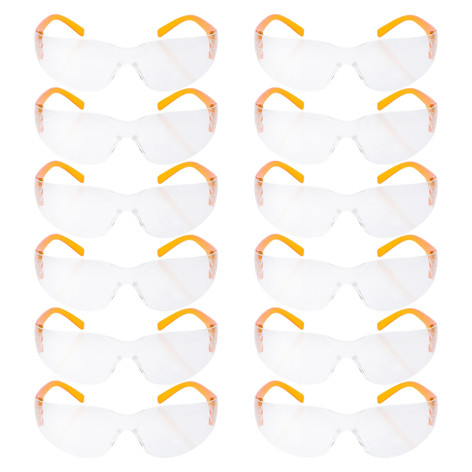 12 Pcs Children Safety Glasses Swimming Goggles for Kids 6-16 Sport Shooting Eyewear Game Universal