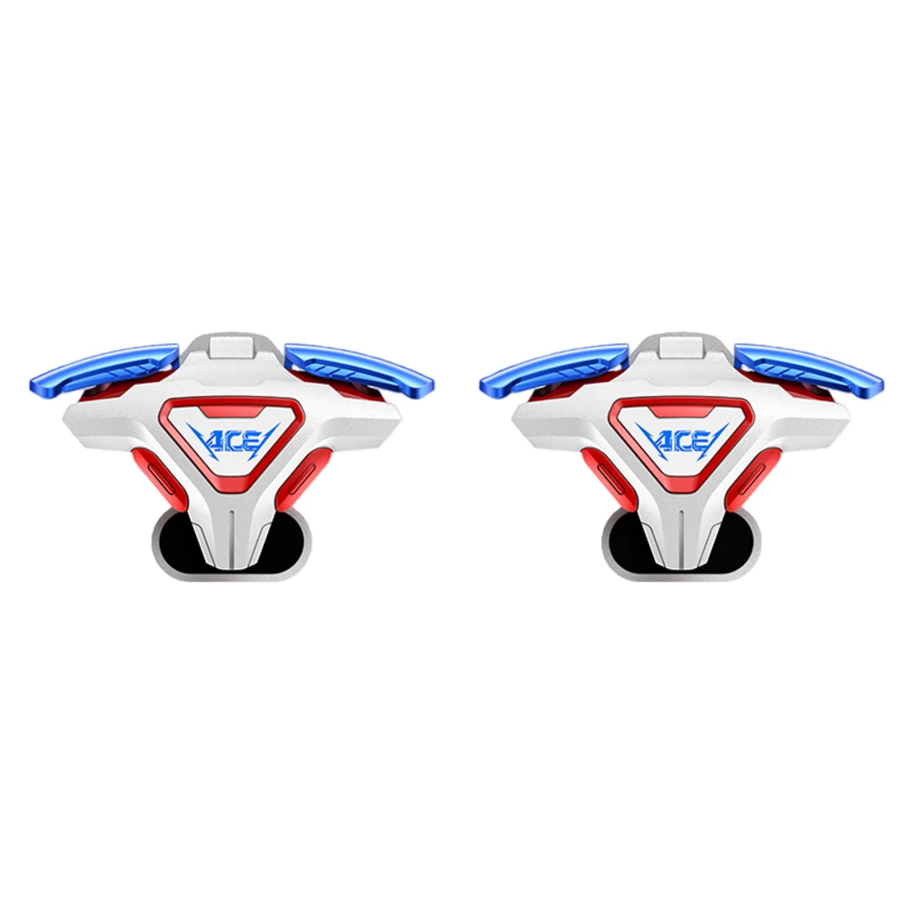 Electroplated 6 Finger Gaming Triggers for Mobile Phones with Precision Engineering and Smooth Operation Under Inputs