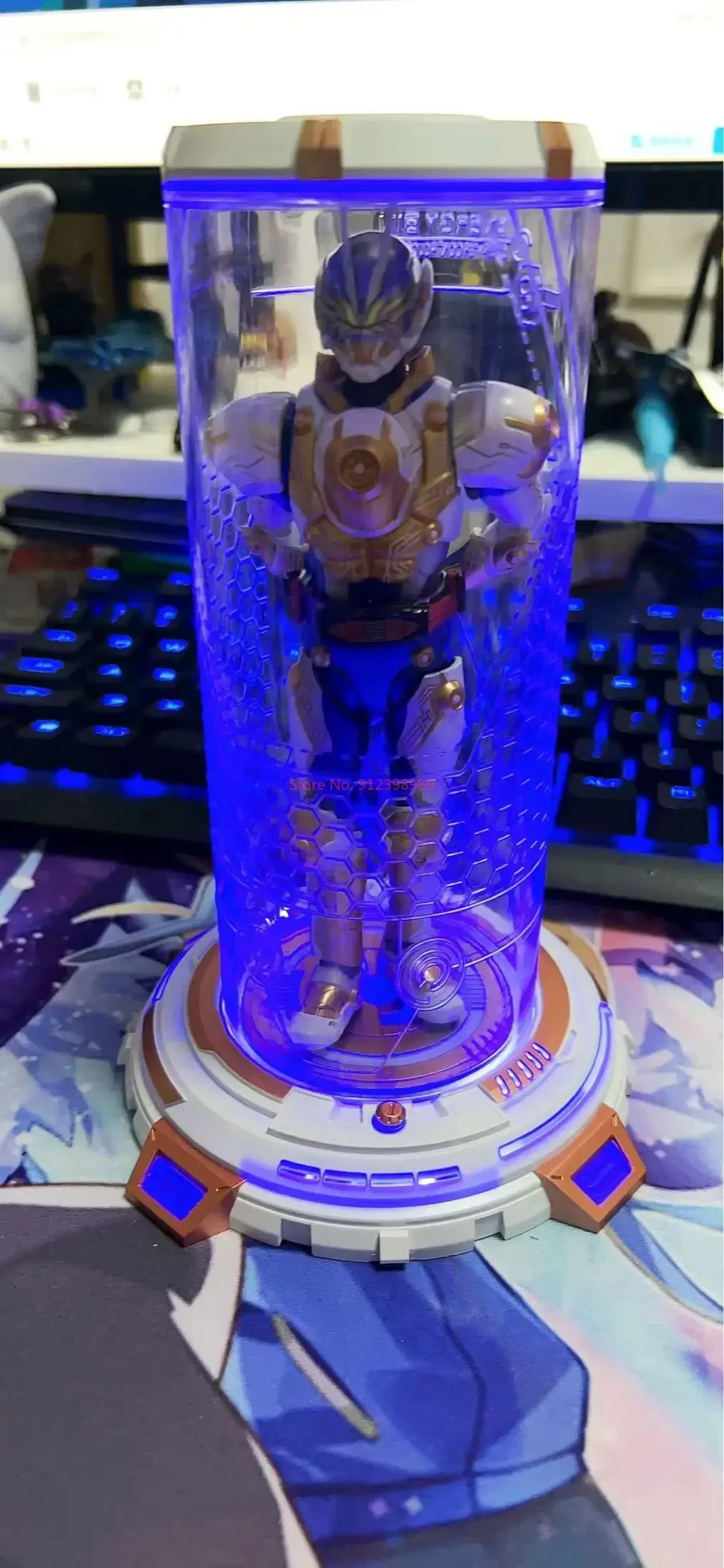 86TOYS 1/12 Scale Soldier Mobile Suit Girl Generic Luminous Display Stand Fit 6inch  Action Figure Collectible Toys