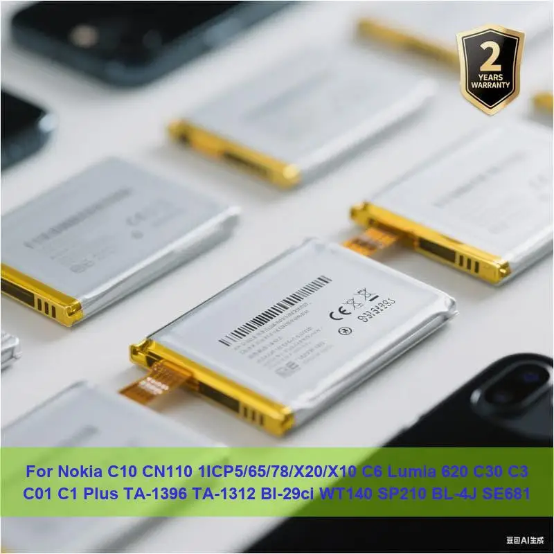 

Аккумулятор для Nokia C10 CN110 1ICP5/65/78/X20/X10 C6 Lumia 620 C30 C3 C01 C1 Plus TA-1396 TA-1312 Bl-29ci WT140 SP210 BL-4J SE681