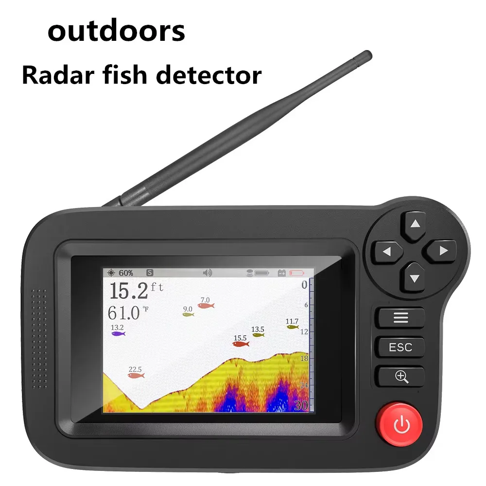 

Интеллектуальный эхолот — портативный эхолот и глубиномер, подходящий для повседневного рыболовного снаряжения от доков, побережья или шелунов.