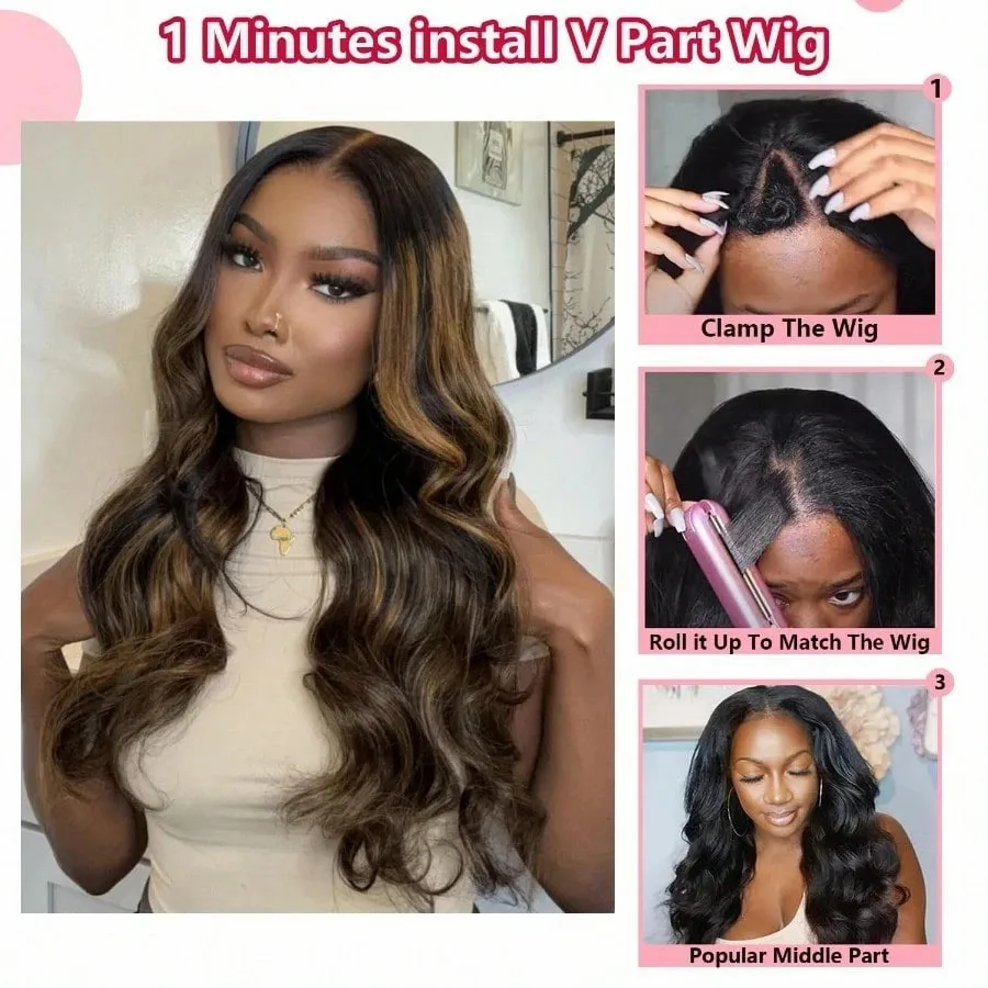 Thumbnail 3 - #13 Newest U-Part Wigs