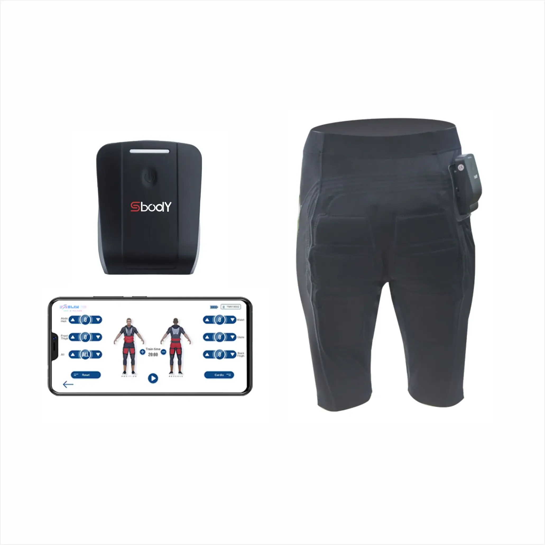 SBODY  Fat burning Wireless EMS Pants