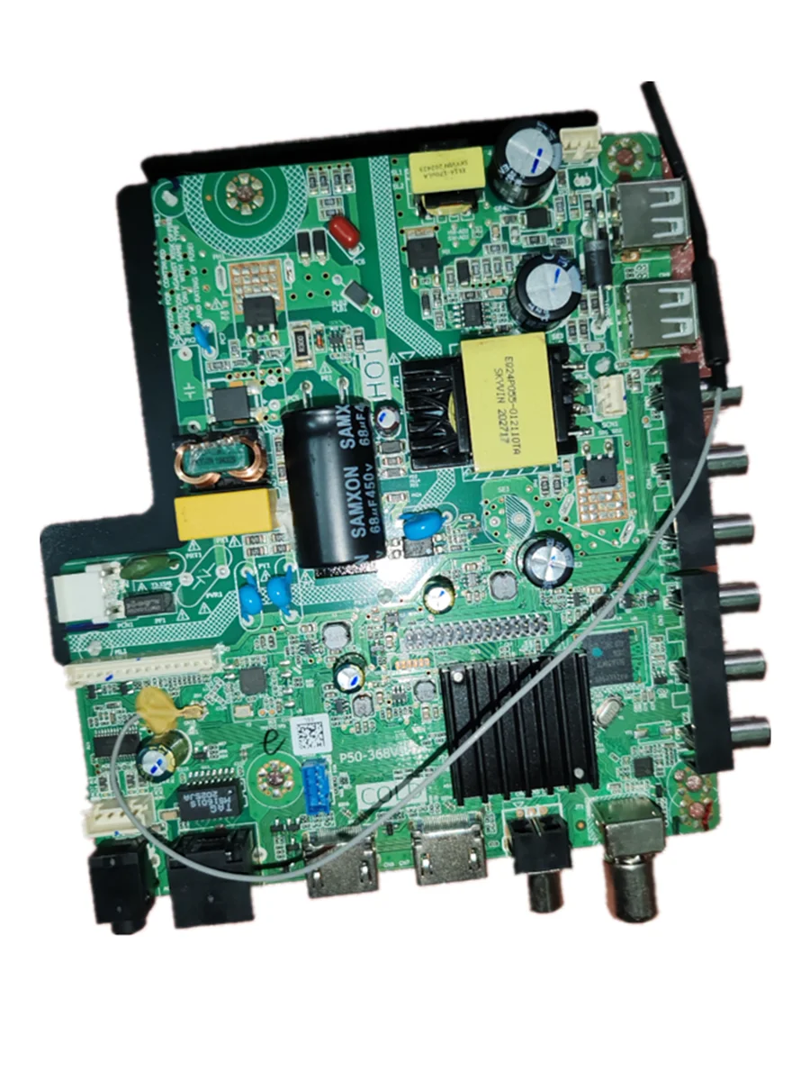 ¡Envío gratis! Placa base de red WiFi 3 en 1, P50-368V5.0, 4 núcleos, 36-44v, 500Ma, 1366x768