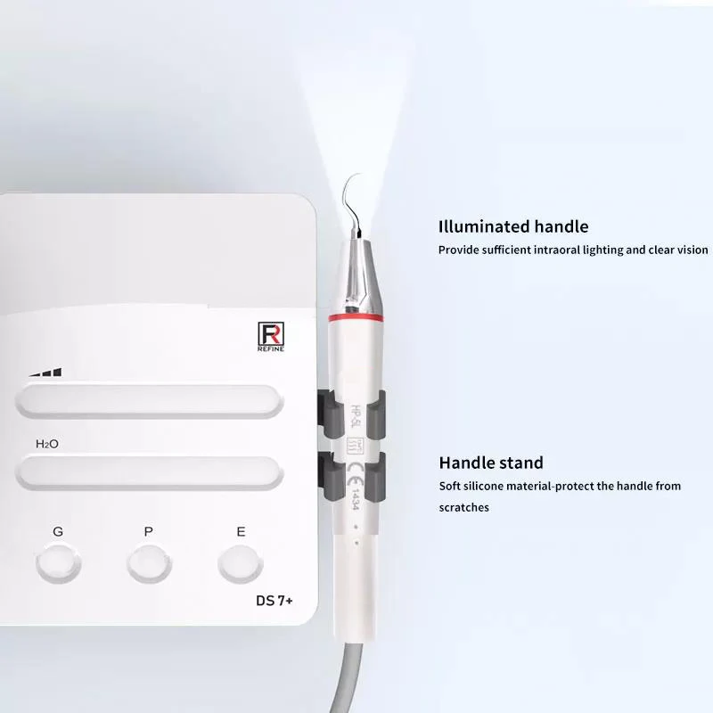 Odontologia เครื่องขูดอัลตราโซนิก Led แบบพกพา / เครื่องขูดอัลตราโซนิก Led ที่มีคุณภาพสูง