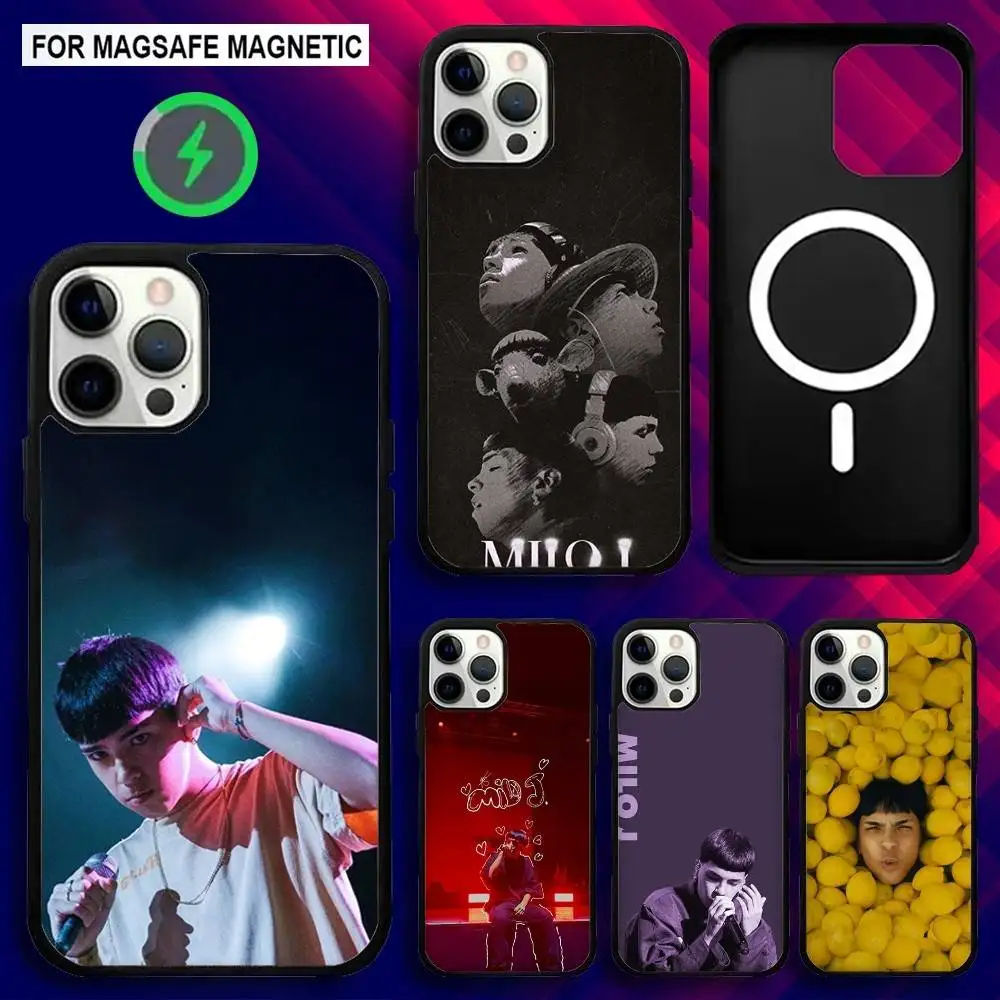 

Чехол для телефона Singer M-Milo J Fruto для iPhone 17,16,15,14,13,12,11, Pro, Max, Plus, Mini,SE4,E с магнитной беспроводной зарядкой Magsafe