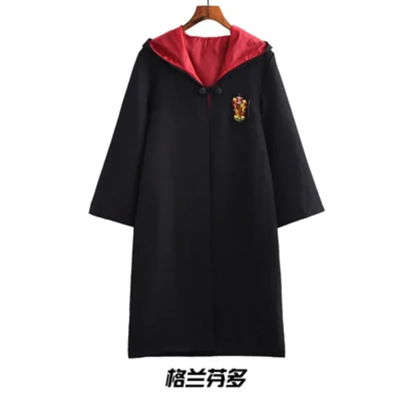 Potter Cosplay Costume Clothes Outfits Magic Robe Wand Accessories Hermione Cosplay Clothing Dropshipping Halloween Gifts Kids