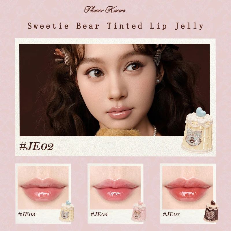 Flower Knows Sweetie Bear Cookie Kollektion Viral Makeup Kit Mit Lipgloss Creme Blush Lidschatten Und Concealer